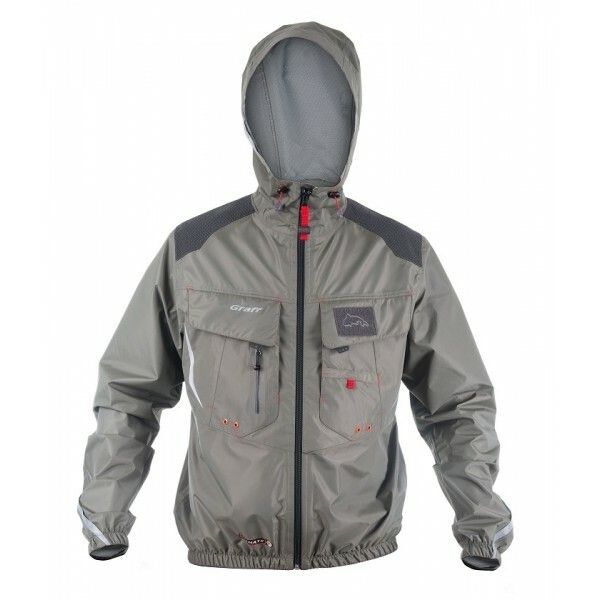 Куртка рибальська Climate (дощовик) - сіро-оливковий - M 605-B-CL фото