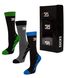 Набір шкарпеток Тріо з бавовни 3 пари\уп - кольоровий - 39-42 065 фото 1