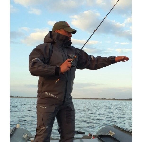 Штани риболовні демісезонні професійні ( від костюма 631\731) - сірий -M-182-188 731-В фото