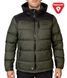 Куртка стьобана мембранна утеплена OUTDOOR Primaloft&reg;- чорний/оливковий - M 645-O фото 2