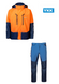 Куртка і штани риболовні демісезонні - синій/блакитний/оранжевий -M-176-182 606-B-2/706-B-1 фото 1