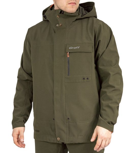 Куртка літня універсальна (Дощовик) - оливковий - L  206-B-K фото