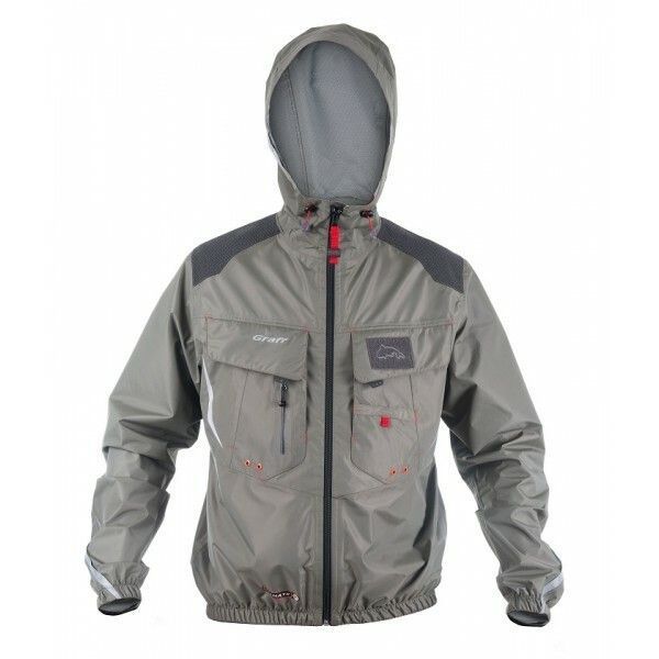 Костюм рибальський Climate Graff Pro (дощовик) - сіро-оливковий - L - 182-188 605-B-CL\705-B-CL фото
