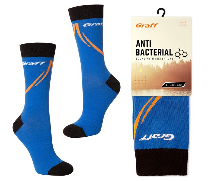 Шкарпетки термоактивні антибактеріальні - синій - 39-42 063 фото