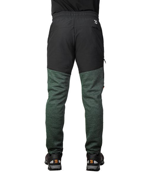 Комплект флісовий з трикотажними вставками зелений\чорний- 2XL 233-P-BL/233-P-SP фото