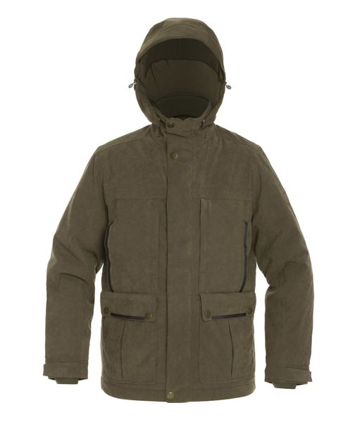 Куртка для полювання зимова утепл. до -25*С - коричнево-оливковий-5XL 655-O-B-1 фото
