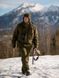 Куртка для полювання зимова утепл. до -25*С - коричнево-оливковий-5XL 655-O-B-1 фото 4
